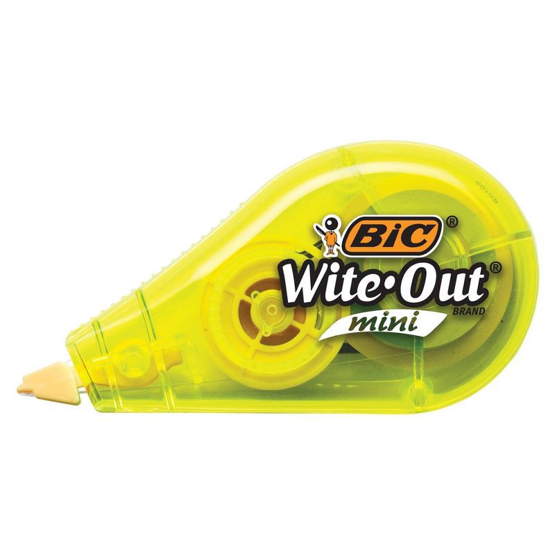 slide 5 of 6, 3pk Wite-Out Correction Tape Mini White - BIC, 3 ct