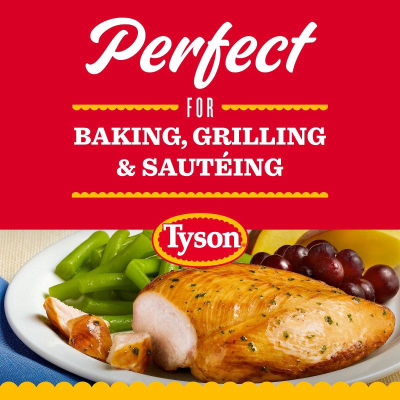 slide 4 of 4, Tyson Trimmed & Ready Boneless & Skinless Chicken Breast - 1-2.11lbs - price per lb, per lb