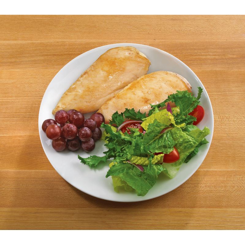 slide 3 of 5, Tyson Trimmed & Ready Boneless & Skinless Thin Sliced Chicken Breasts - 0.76-1.988 lbs - price per lb, per lb