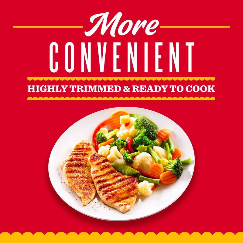 slide 3 of 9, Tyson Trimmed & Ready Thin-Sliced Boneless & Skinless Chicken Breast - 0.76-1.988lbs - price per lb, per lb