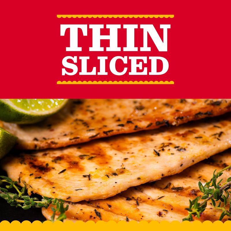 slide 4 of 9, Tyson Trimmed & Ready Thin-Sliced Boneless & Skinless Chicken Breast - 0.76-1.988lbs - price per lb, per lb