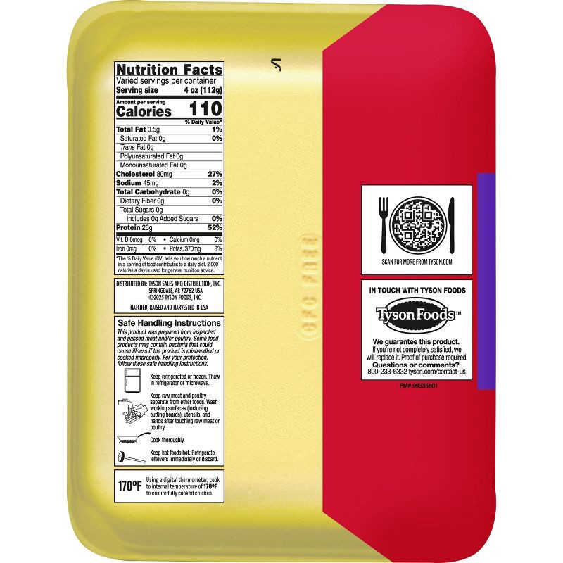 slide 2 of 4, Tyson Trimmed & Ready Chicken Tenderloins - 1.25-2.1 lbs - price per lb, per lb