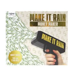 Make It Rain Money Maker: NPW Multicolor Money Gun Shooter Toy, 101 Pieces, Ages 5+