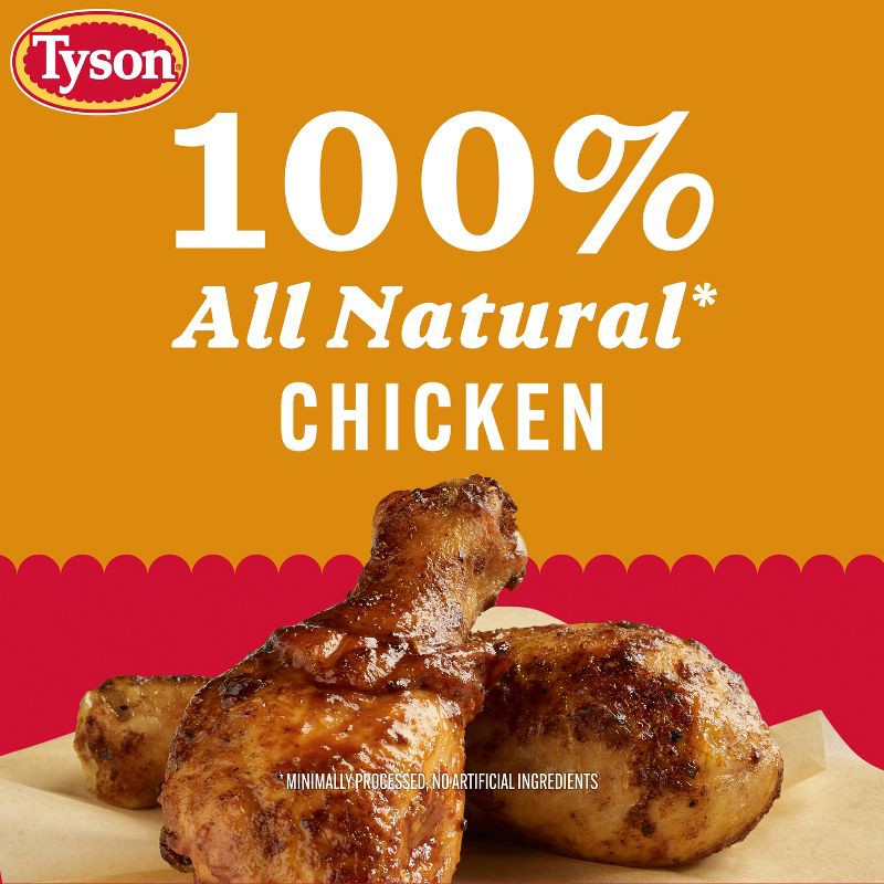 slide 4 of 8, Tyson All Natural Chicken Drumsticks - 1.49-2.938 lbs - price per lb, per lb