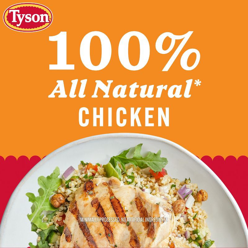slide 4 of 7, Tyson All Natural Boneless & Skinless Chicken Thighs - 1.26-2.938 lbs - price per lb, per lb