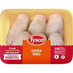 Tyson All Natural Chicken Wings - 1.48-2.75 lbs - price per lb