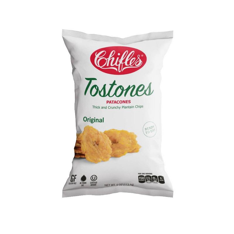 slide 1 of 4, Chifles Patacones Original Tostones - 4oz, 4 oz