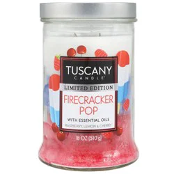 Tuscany Firecracker Pop Candle