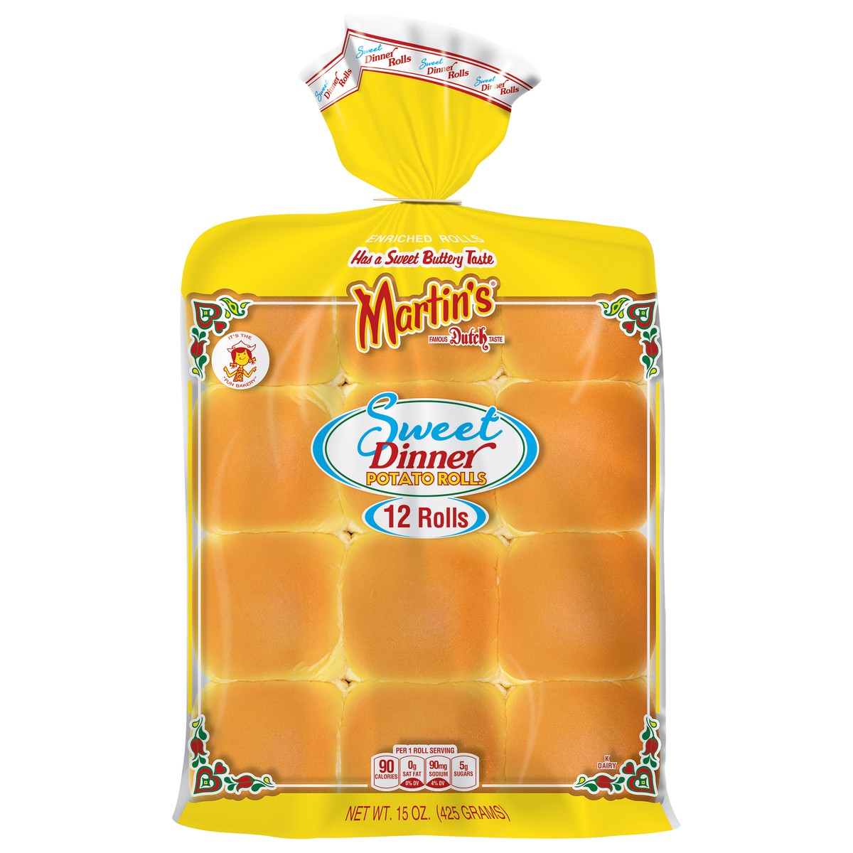 slide 1 of 11, Martin's Martin’s Sweet Dinner Potato Rolls, 12 ct