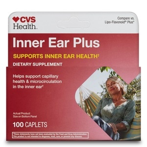 slide 1 of 1, CVS Health Inner Ear Plus, 100 ct