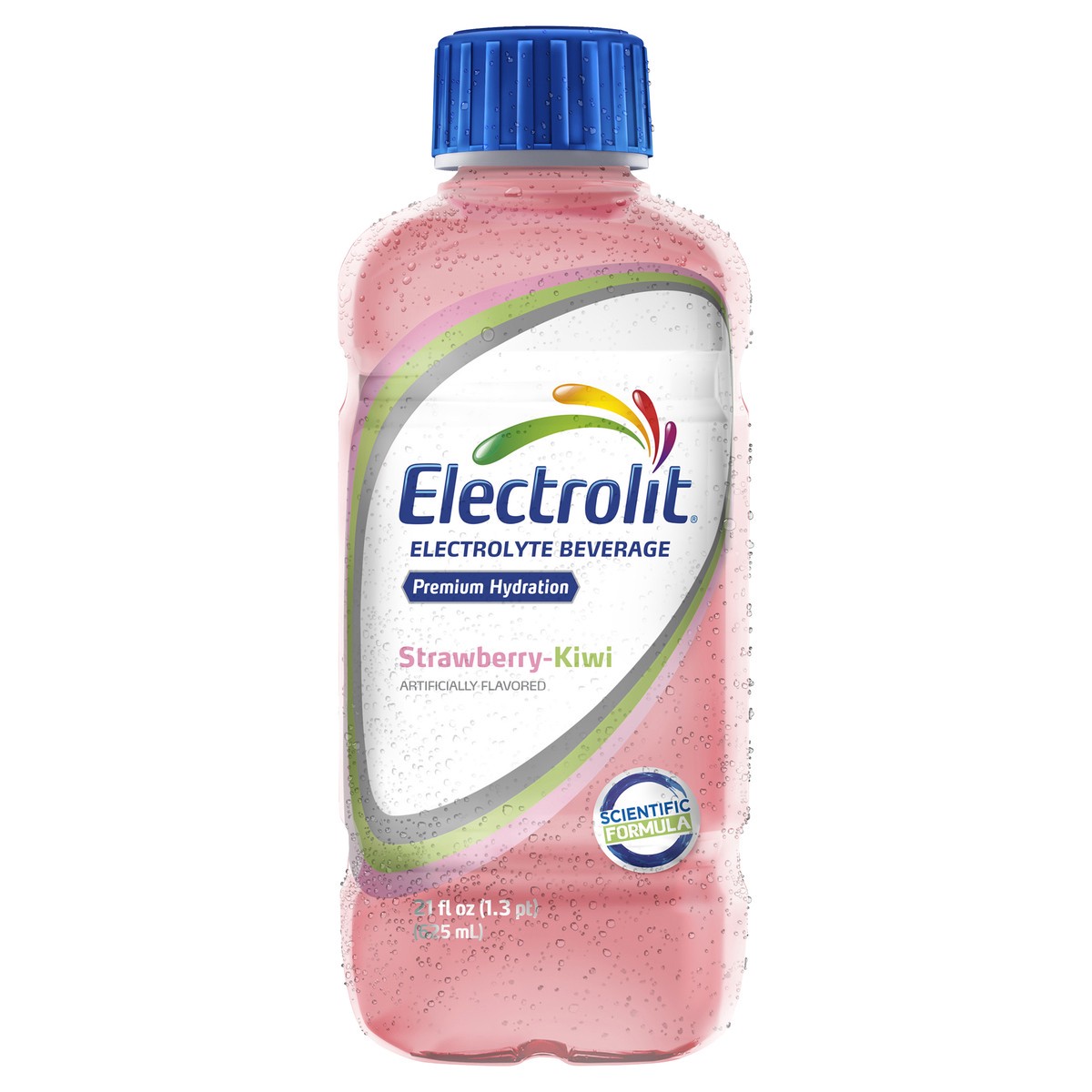 slide 1 of 9, Electrolit Premium Hydration Strawberry Kiwi Flavored Electrolyte Beverage, 21 fl oz bottle, 21 fl oz