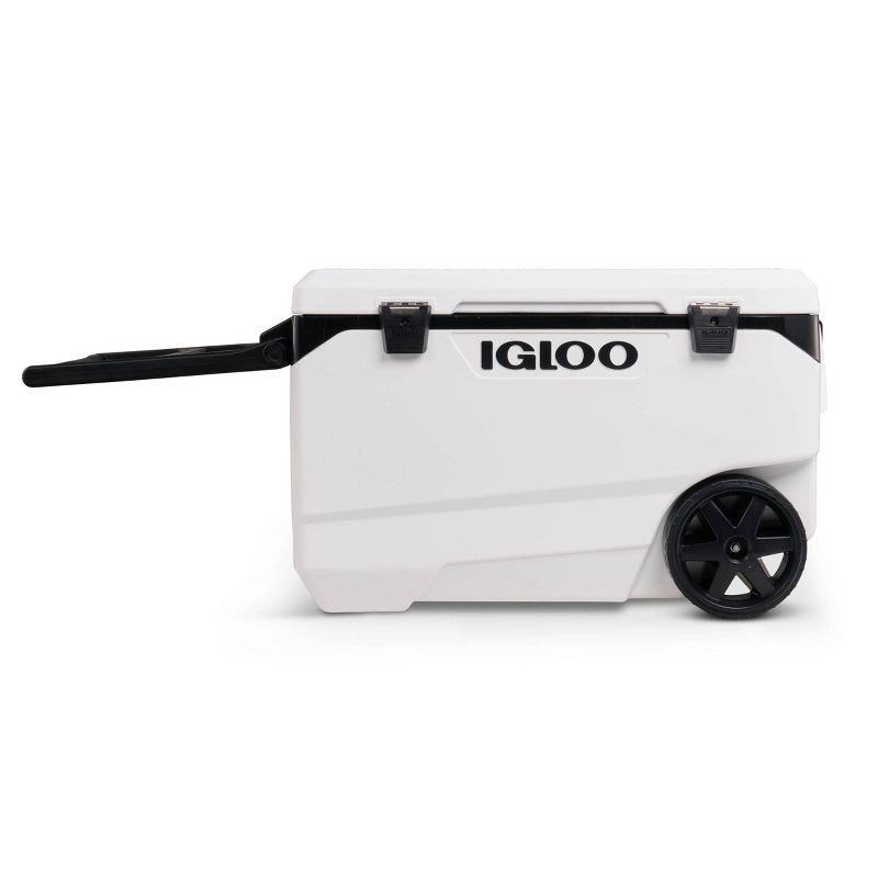 Igloo Marine Flip and Tow - White， 90 qt Roller-