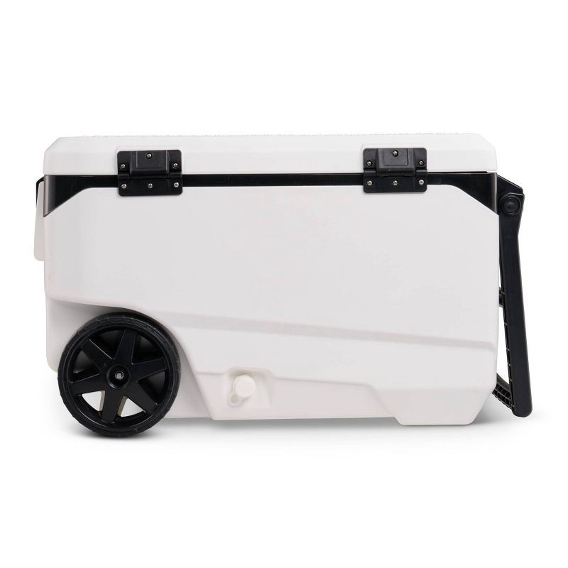 Igloo Flip And Tow 90qt Roller Cooler - White : Target