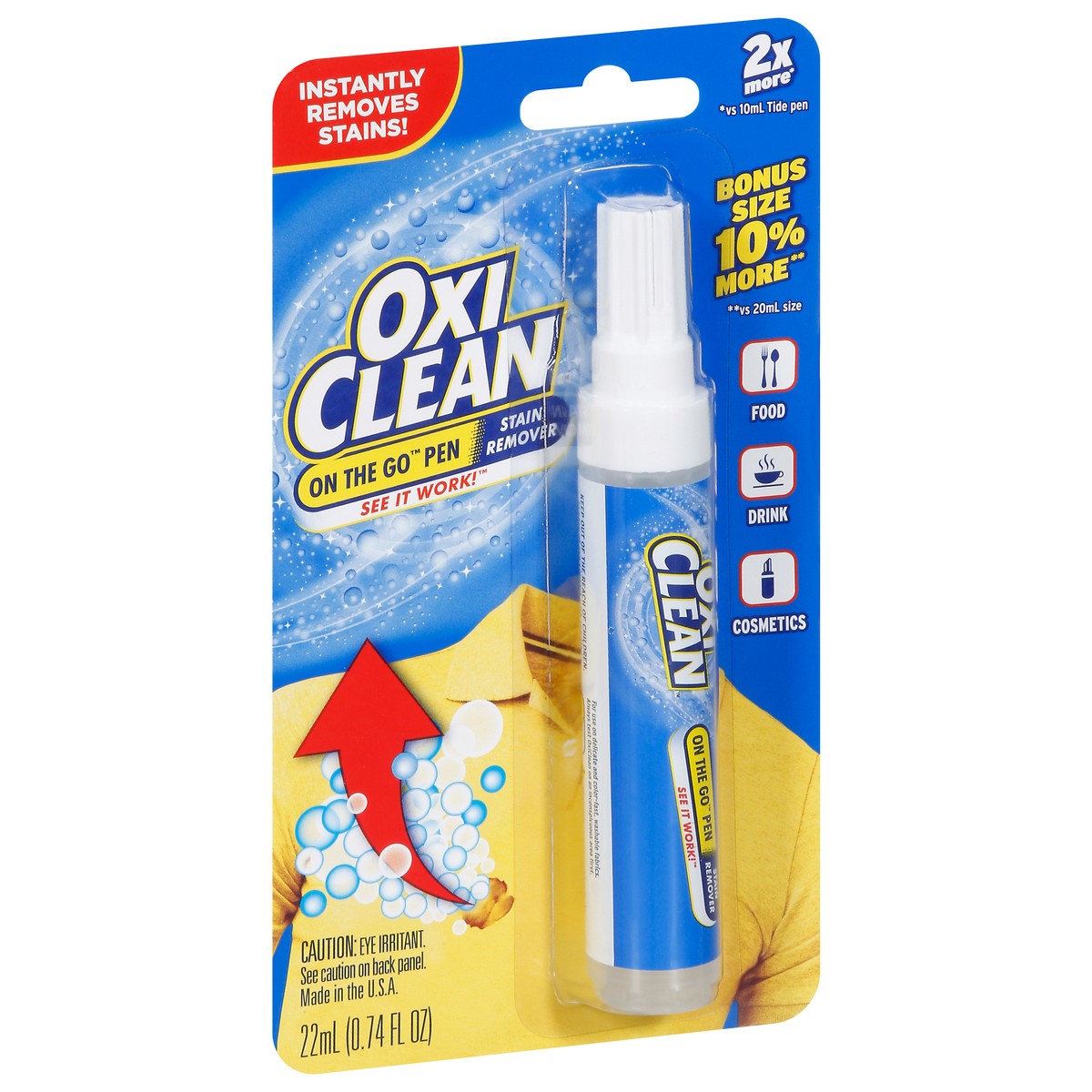 slide 9 of 9, Oxi-Clean Oxiclean Stain Removing Pen, 0.7 oz