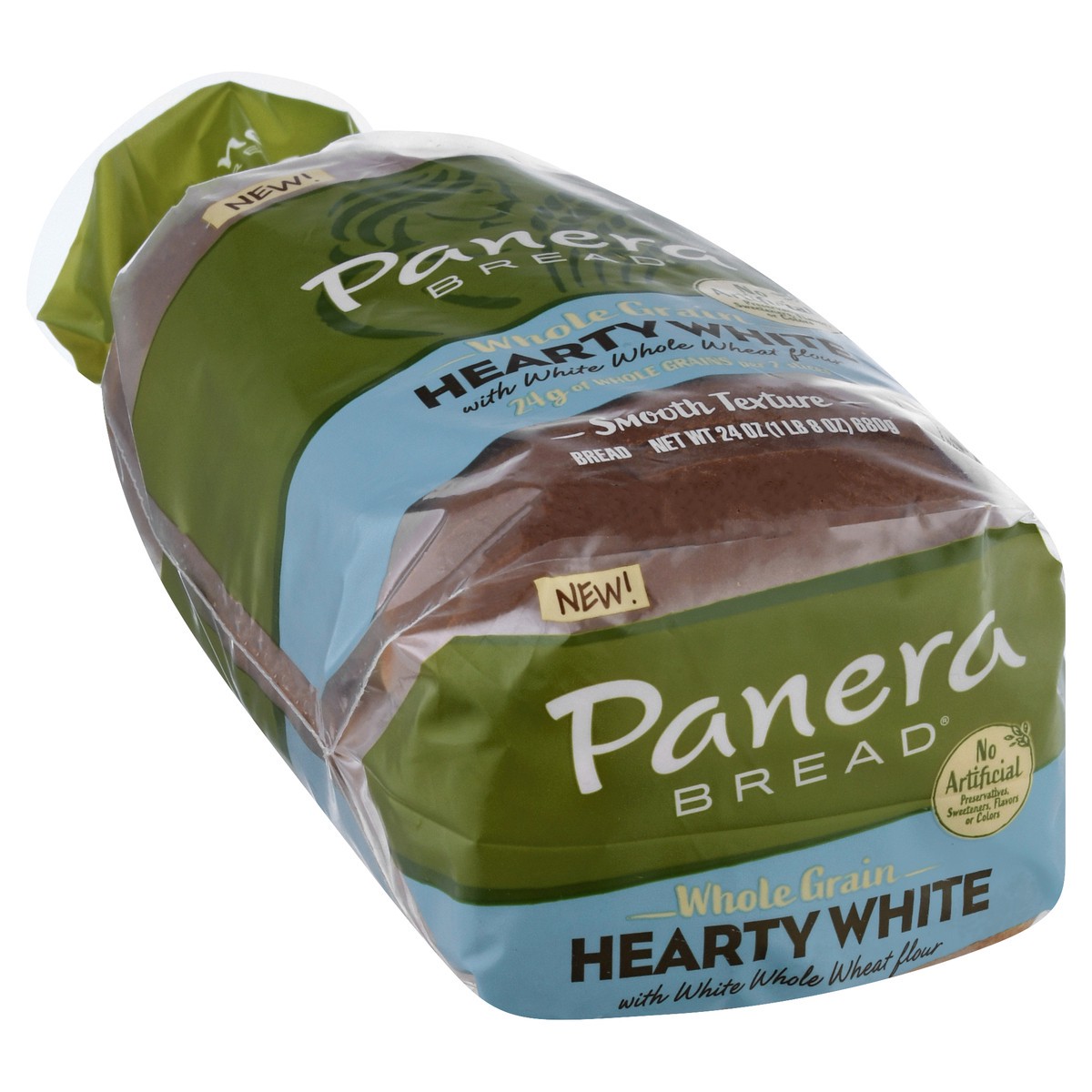 slide 7 of 12, Panera Bread Whole Grain Hearty White Sliced Bread, 24 oz