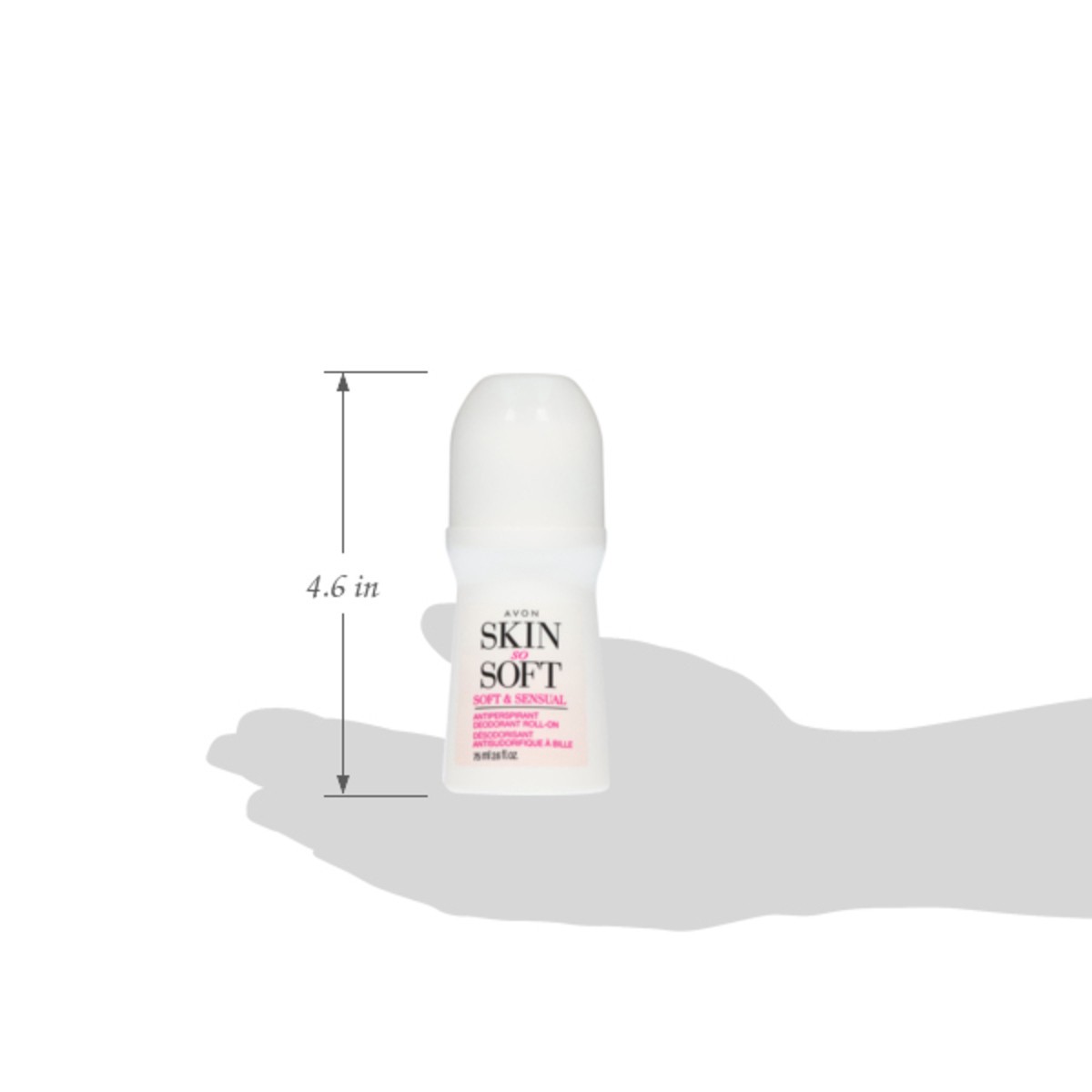 slide 5 of 16, Avon Soft & Sensual Roll-On Antiperspirant Deodorant 2.6 fl oz, 2.6 fl oz