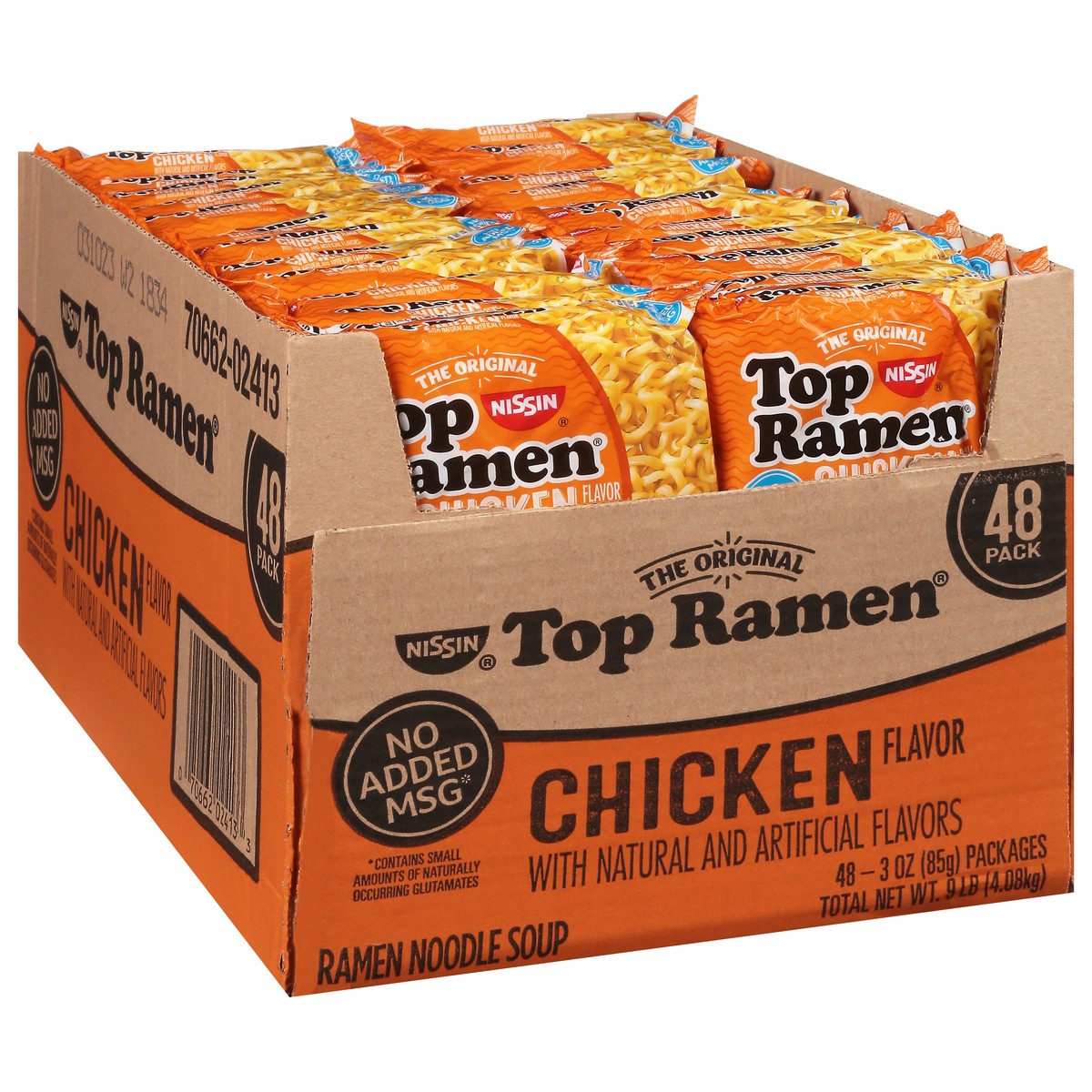 slide 12 of 14, Nissin Top Ramen Ramen Chicken Flavor Cup Noodles 48 - 3 oz Packages, 48 ct