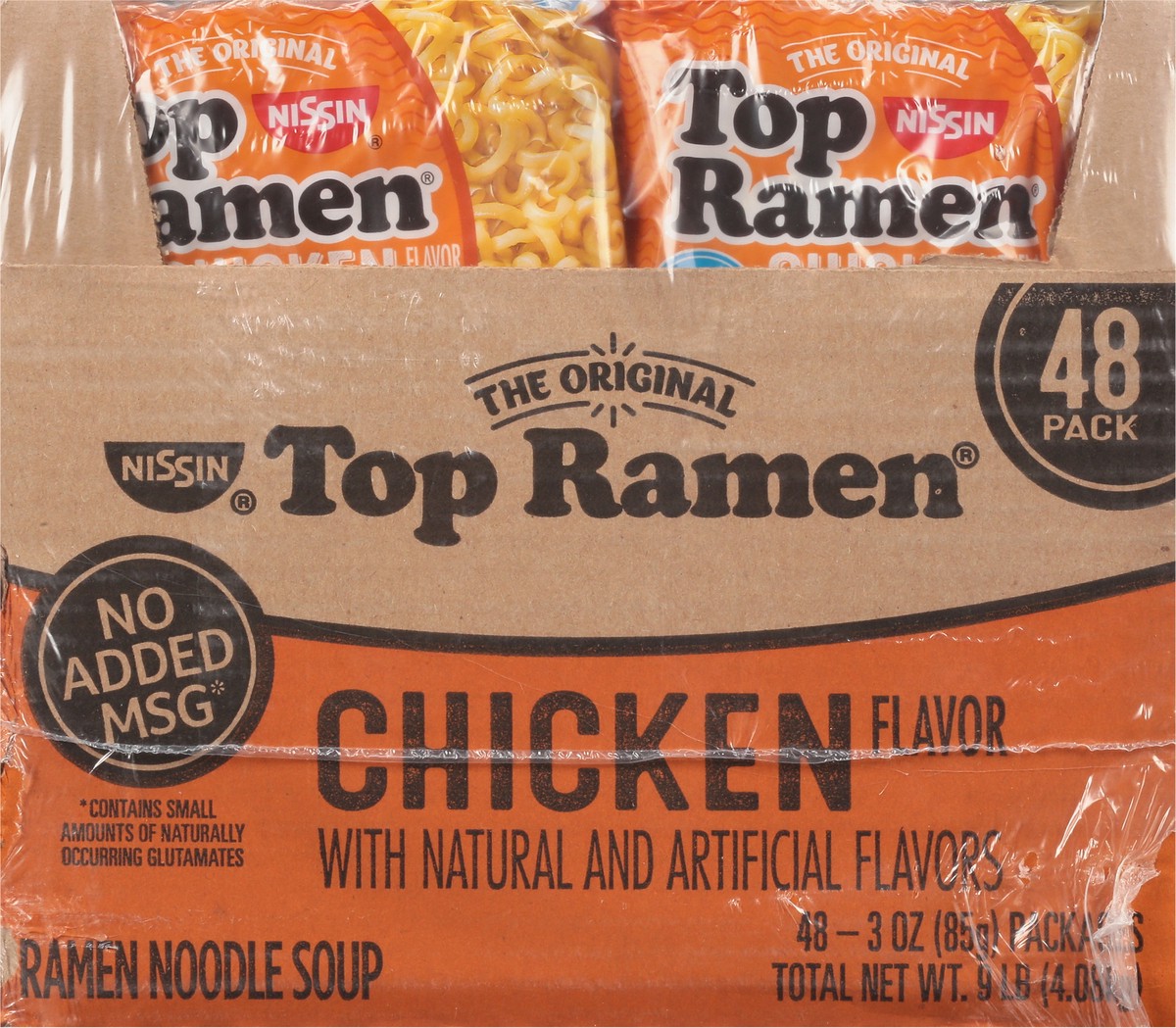 slide 5 of 14, Nissin Top Ramen Ramen Chicken Flavor Cup Noodles 48 - 3 oz Packages, 48 ct