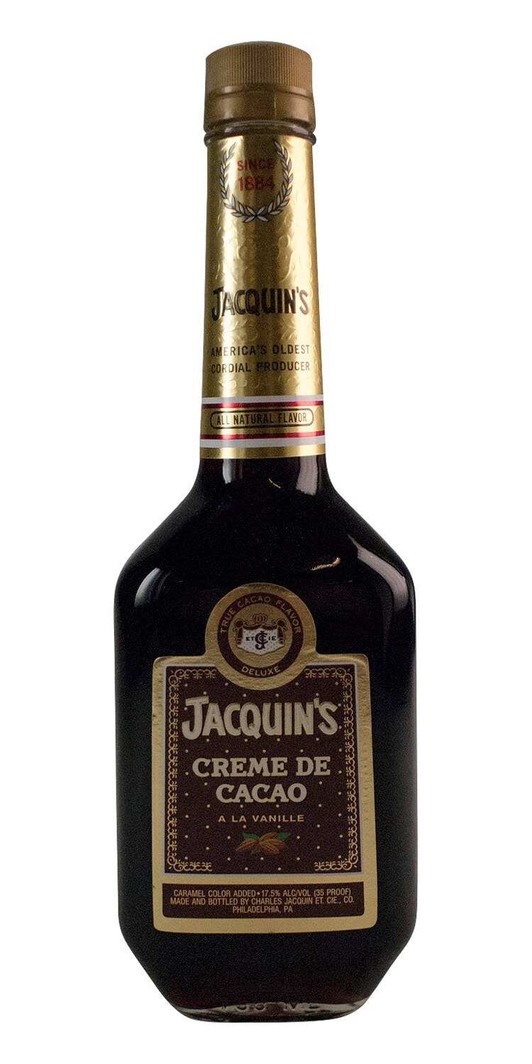 slide 1 of 1, Jacquin's Brown Creme De Cacao Liqueur, 750 ml