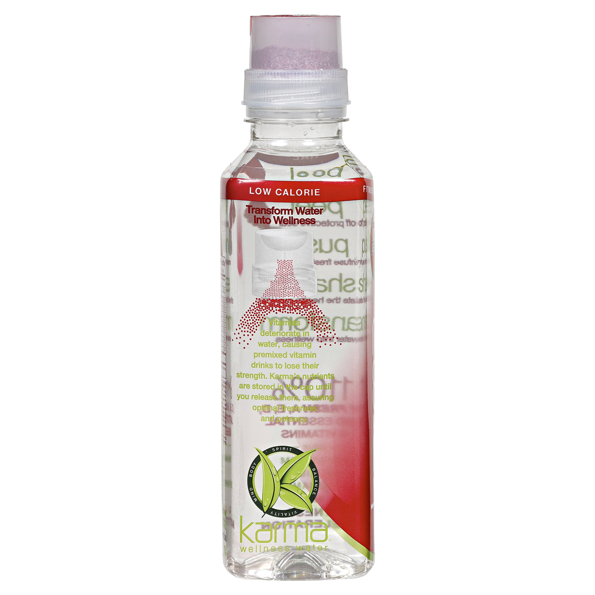 slide 2 of 5, Karma Wellness Water Raspberry Guava Jackfruit, 18 fl oz