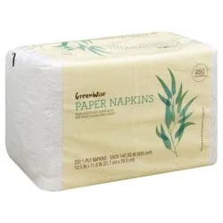 Publix GreenWise 1 Ply 100% Recycled Paper Napkins