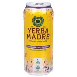 Yerba Madre Organic Passionfruit Coconut Yerba Mate 15.5 fl oz