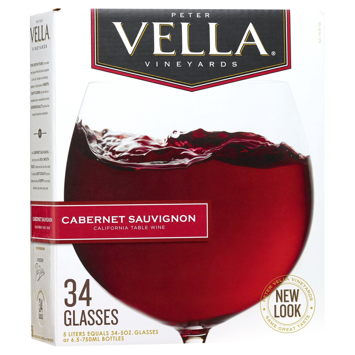 slide 7 of 7, Peter Vella Vineyards Red Wine, 5 liter