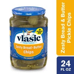 Vlasic Zesty Bread & Butter Chips 24 oz