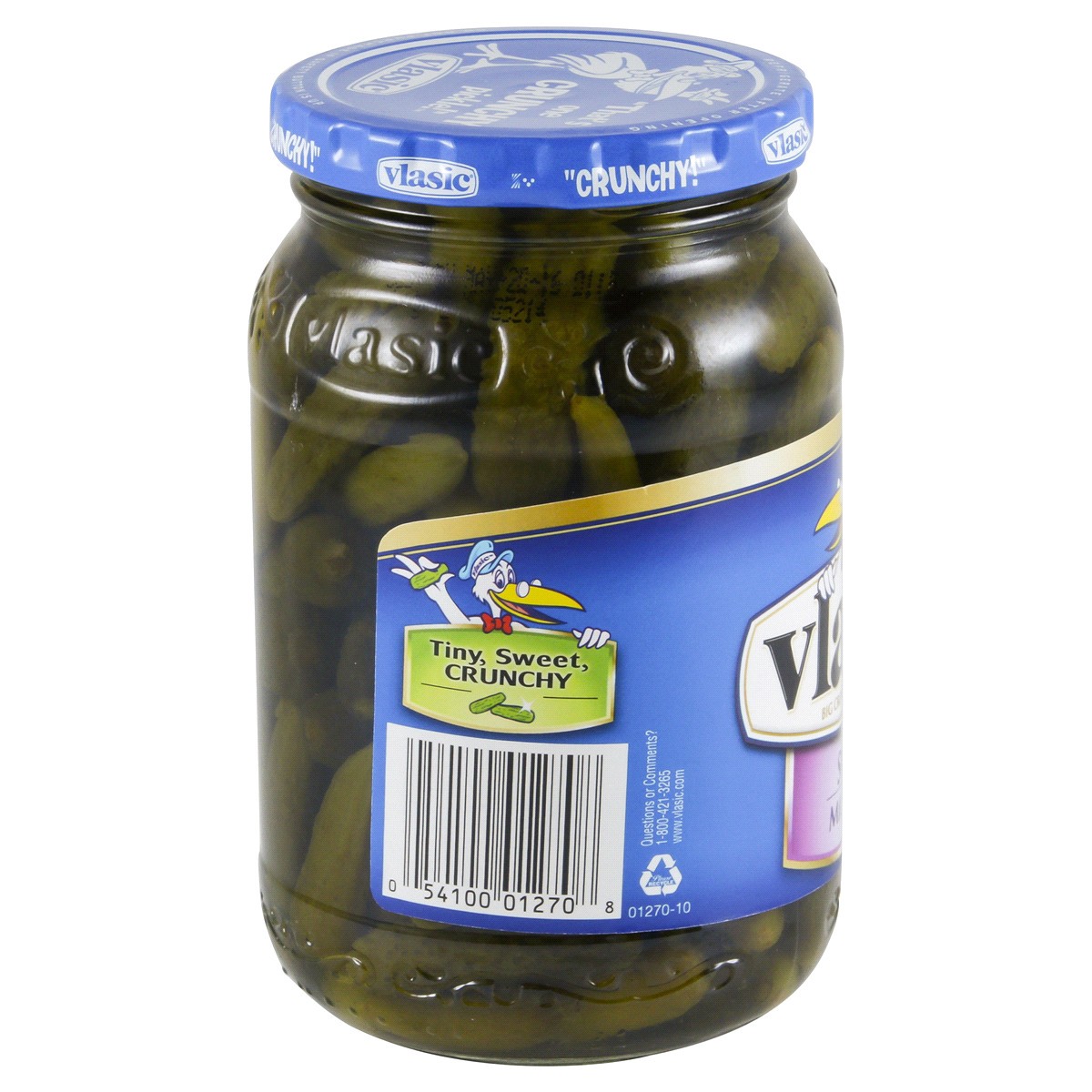slide 4 of 4, Vlasic Snack'mms Sweet'n Crunchy Mini Pickles, 16 fl. oz., 16 fl oz