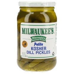 Milwaukee's Petite Kosher Dill Pickles, 32 oz.