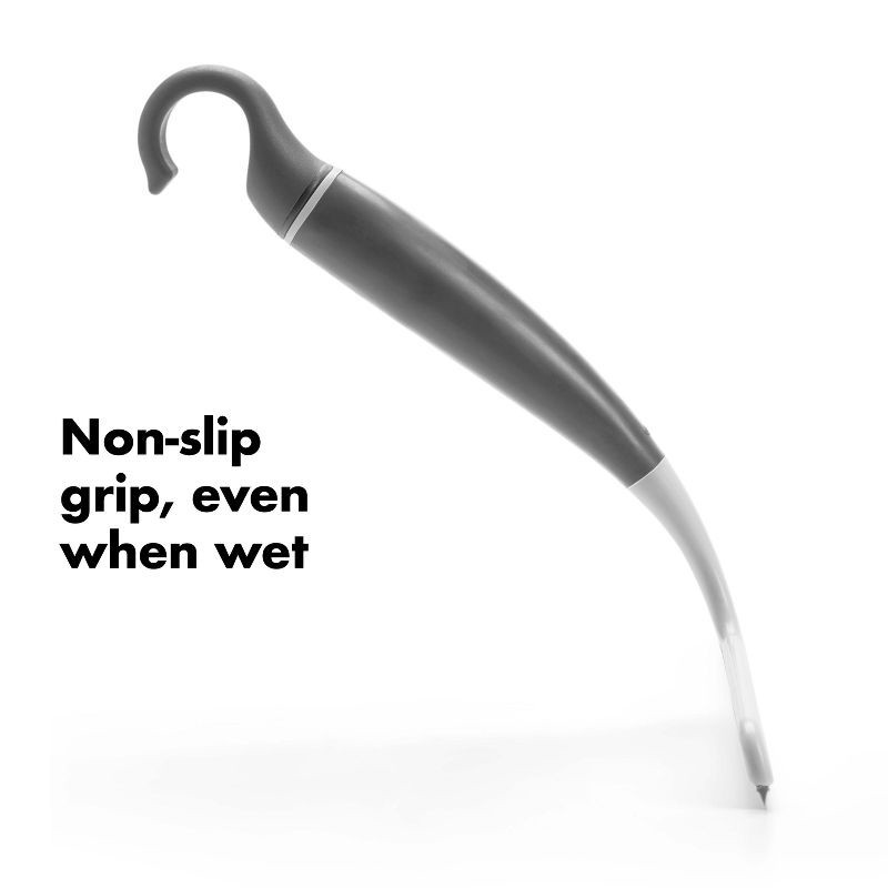 slide 4 of 6, Wiper Blade Squeegee Gray/White - OXO, 1 ct