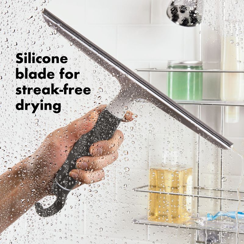slide 5 of 6, Wiper Blade Squeegee Gray/White - OXO, 1 ct