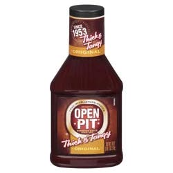 Open Pit Thick And Tangy Original BBQ Sauce, 18 oz.