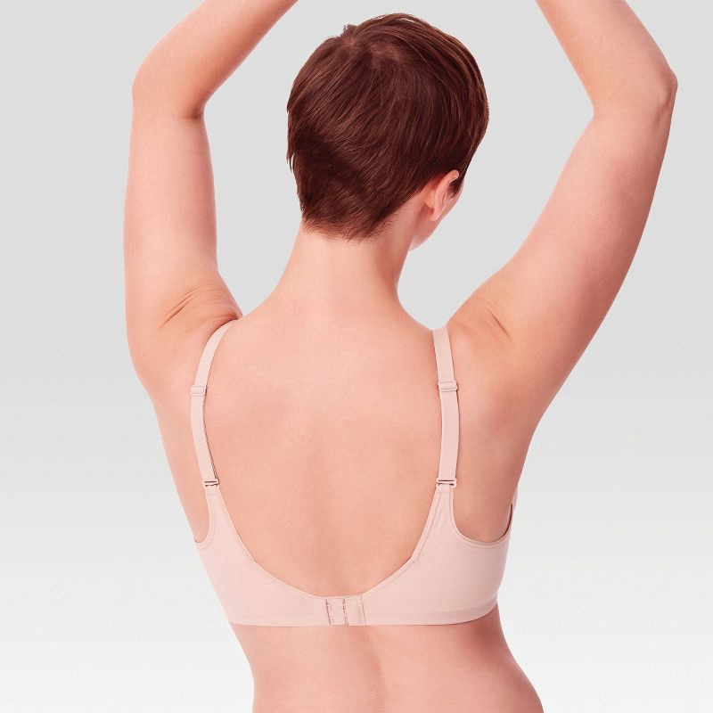 slide 8 of 9, Beauty by Bali Women's 2pk T-Shirt Bra B202 - Paris Beige/Black 38DD, 2 ct