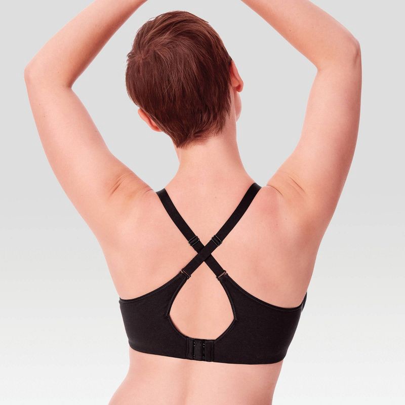 slide 2 of 9, Beauty by Bali Women's 2pk T-Shirt Bra B202 - Paris Beige/Black 38DD, 2 ct