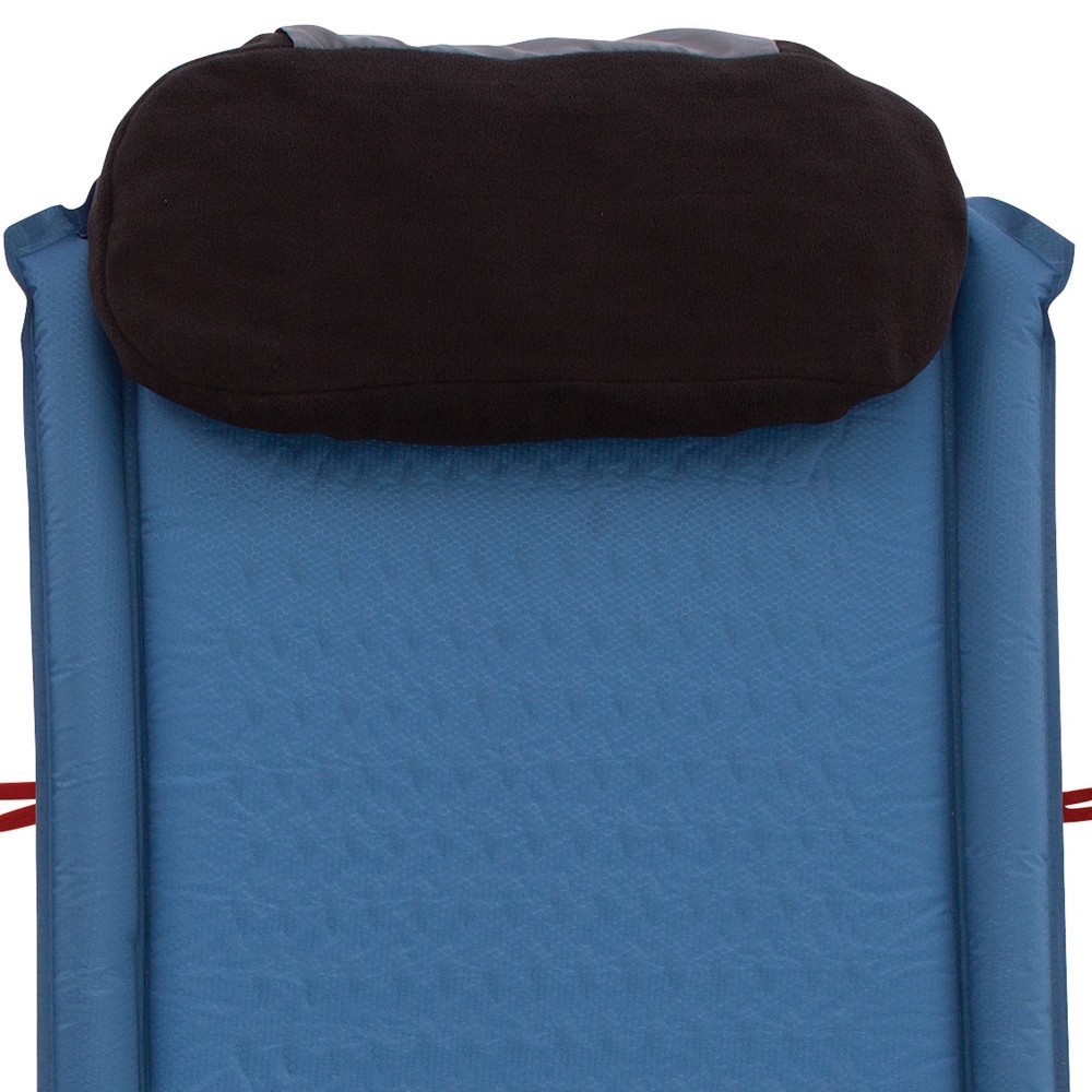 slide 3 of 7, Coleman Silverton Twin Size Self-Inflating Camp Pad - Blue, 1 ct