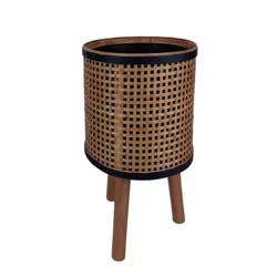 Sewing Down South For HD Designs Woven and Plywood Metal Planter