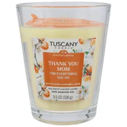 Tuscany Candle Thanks To Mom Apricot Nectar Solar Candle