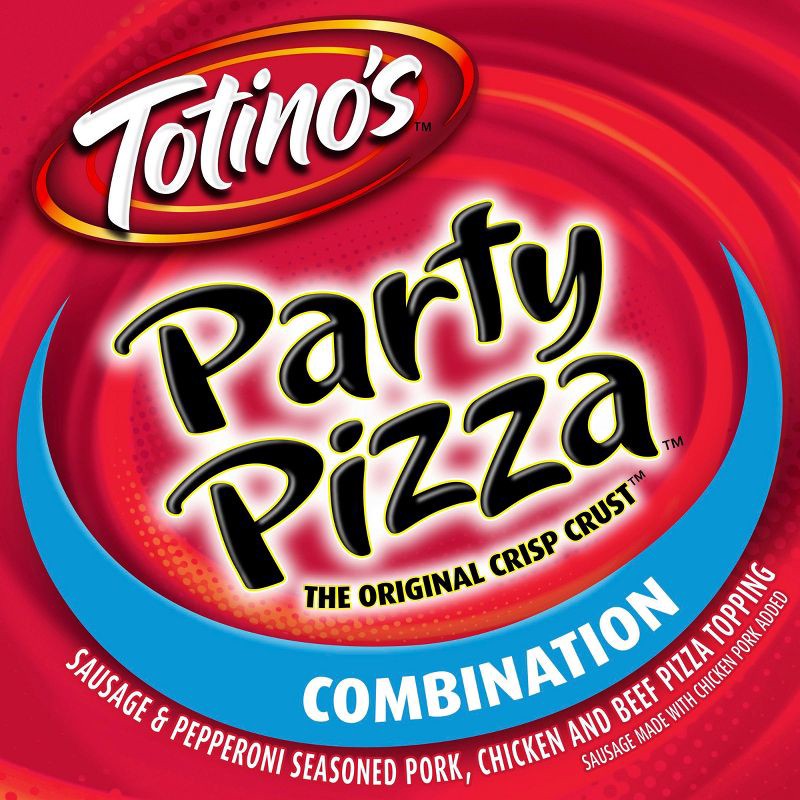 slide 2 of 9, Totino's Combination Sausage & Pepperoni Frozen Party Pizza - 41.6oz/4pk, 41.6 oz, 4 ct