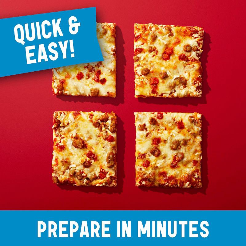 slide 5 of 9, Totino's Combination Sausage & Pepperoni Frozen Party Pizza - 41.6oz/4pk, 41.6 oz, 4 ct