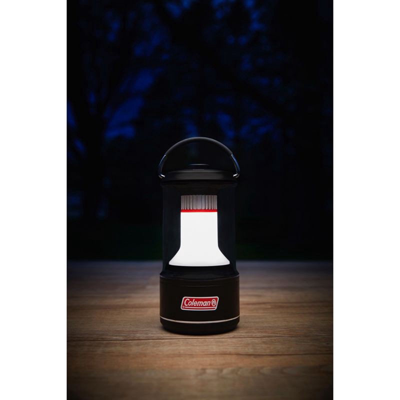Switched Rechargeable Emergency Lantern With Power Bank 600 Lumen - Black