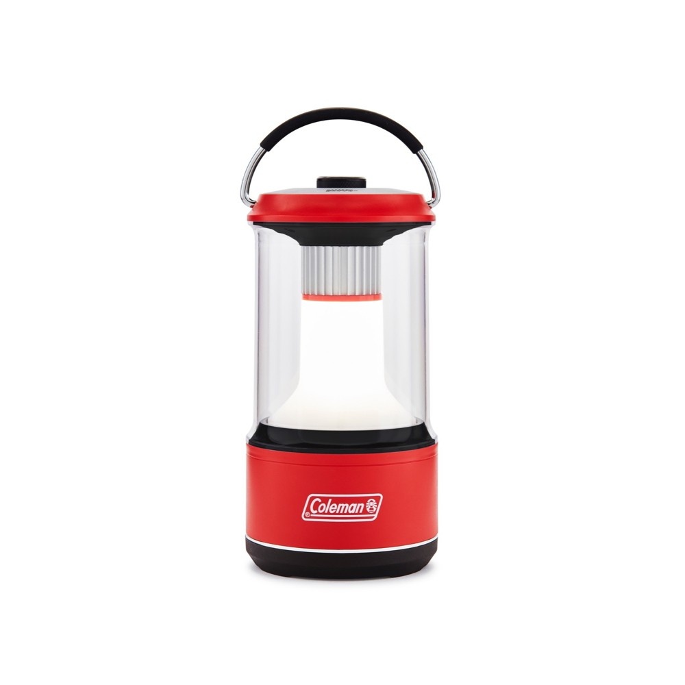 slide 2 of 6, Coleman 800 Lumens LED Lantern with BatteryGuard - Red, 1 ct