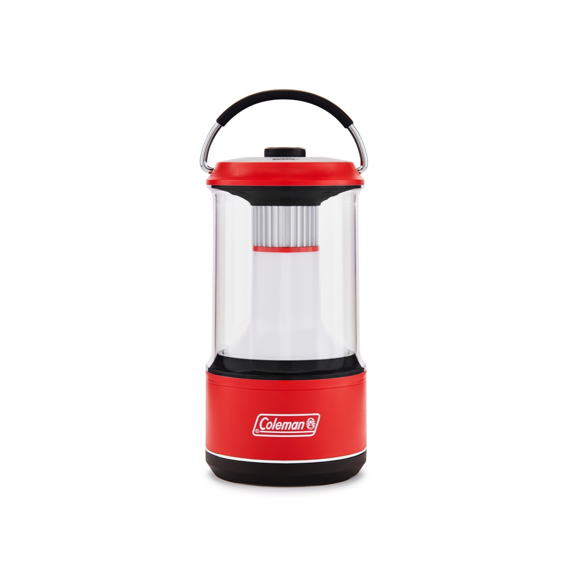 slide 1 of 6, Coleman 800 Lumens LED Lantern with BatteryGuard - Red, 1 ct