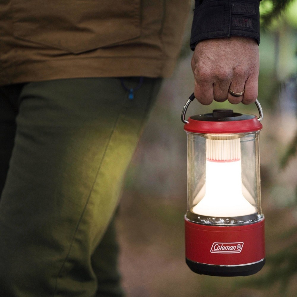 slide 6 of 6, Coleman 800 Lumens LED Lantern with BatteryGuard - Red, 1 ct