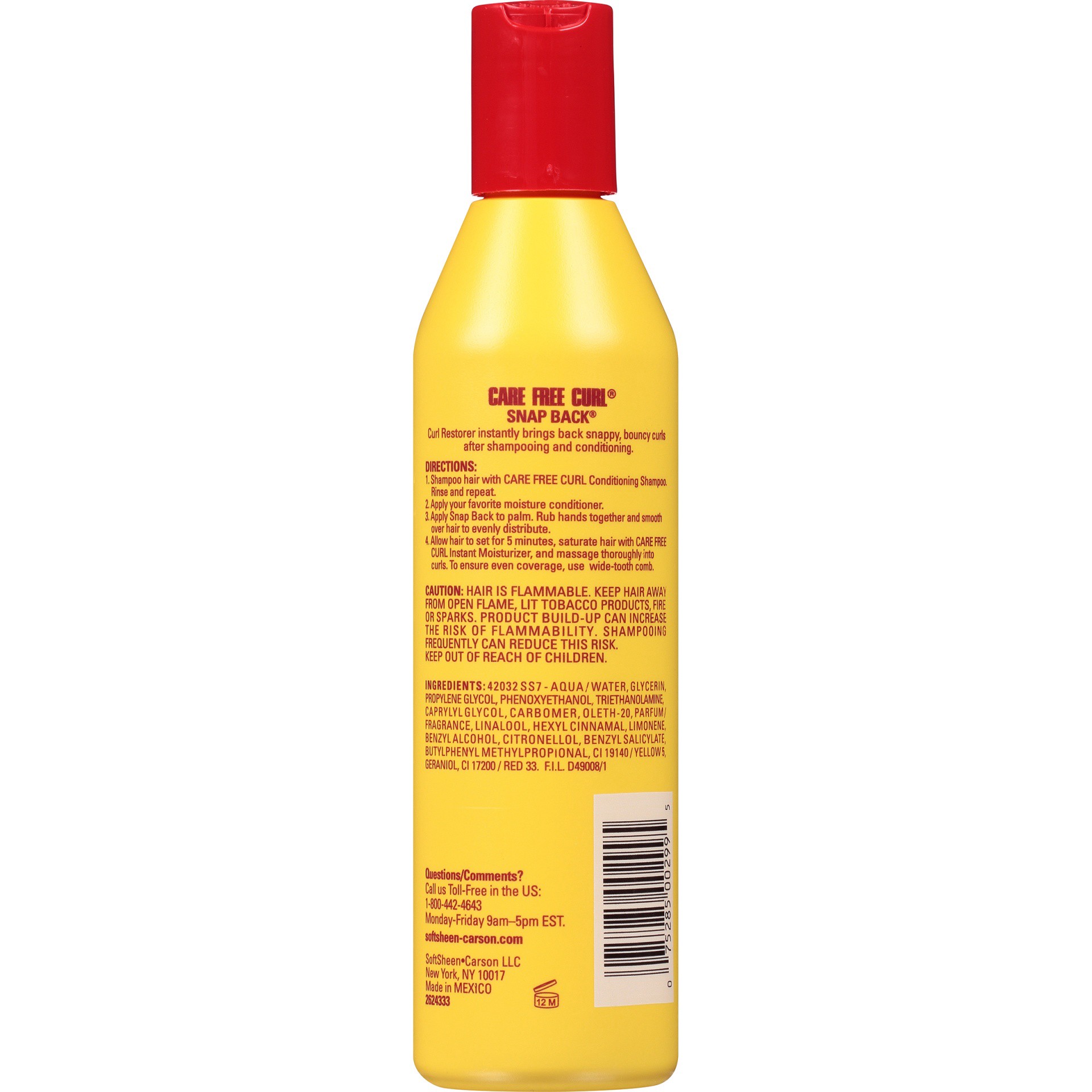 slide 5 of 6, Carefree Curl Care Free Curl Snap Back Curl Restorer, 8 fl oz