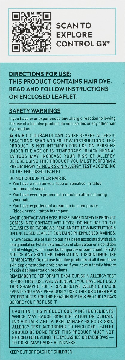 slide 5 of 9, Just for Men Control GX Grey-Reducing 2-in-1 Haircolour Shampoo 4 fl oz, 4 oz