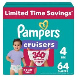 Pampers Cruisers 360 Diapers Super Pack - Size 4 - 64ct