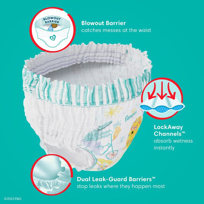 slide 7 of 9, Pampers Cruisers 360 Diapers - Size 6 - 48ct, 48 ct