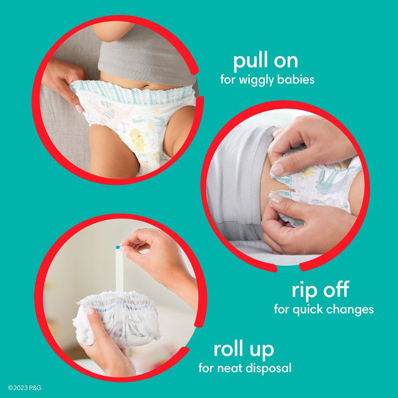 slide 5 of 13, Pampers Cruisers 360 Diapers - Size 4 - 116ct, 116 ct