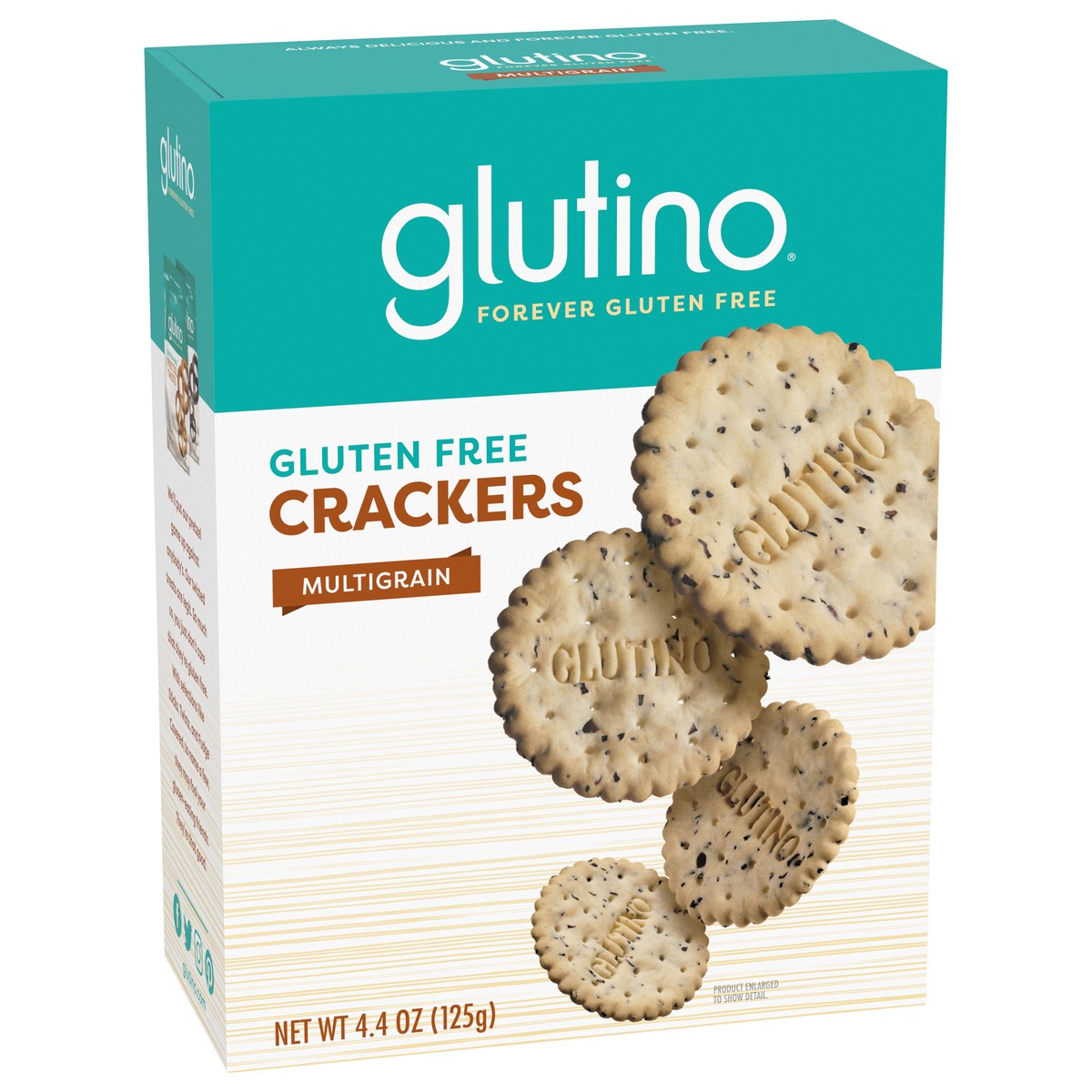 slide 12 of 13, Glutino Multi Grain Cracker, 4.4 oz